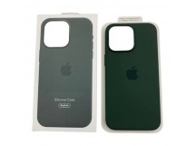 Чехол iPhone 15 Pro Silicone Case MagSafe OR с Анимацией Cypress