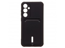 Чехол-накладка - SC304 с картхолдером для "Samsung Galaxy S23FE" (black) (228153)
