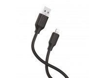 Кабель USB - Apple lightning VIXION PRO (VX-08i) (1м) (черный)