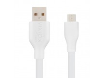 Кабель USB - micro USB VIXION PRO (VX-02m) (1м) (белый)