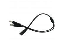 Разветвитель питания DC на 2 разъема, штекер 2.1х5.5 мм (1F-2M), шт