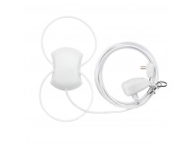 Антенна  комнатная ДМВ для DVB-T2 Твикс 12В, кабель 5м, 41дБ, с блоком питания