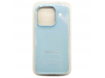 Чехол Silicone Case для iPhone 15 Pro Max голубой