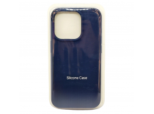 Чехол Silicone Case для iPhone 15 Pro Max синий
