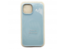 Чехол-накладка Silicone Case Apple iPhone 15 голубой