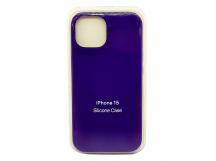 Чехол Silicone Case для iPhone 15 ярко-фиолетовый