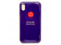 Чехол Silicone Case для iPhone XR ярко-фиолетовый