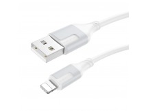 Кабель USB BOROFONE (BX101) для iPhone Lightning 8 pin (1м) (белый)