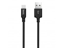 Кабель USB - micro USB Hoco X14 Times Speed (повр. уп) 100см 2A  (black) (229263)