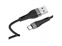 Кабель USB - Type-C Borofone BX46 (повр. уп) 100см 3A  (black) (229275)