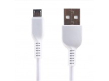 Кабель USB - micro USB Hoco X20 (повр.уп) 100см 2A  (white) (229320)