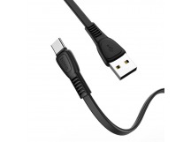 Кабель USB - Type-C Hoco X40 Noah Charging (повр. уп) 100см 2,4A  (black) (229477)