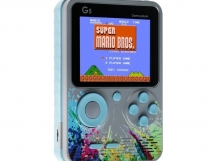 Игровая консоль G5S 500 игр (серо-синий)