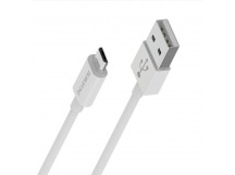 Кабель USB - micro USB Borofone BX22 (повр. уп) 100см 2,4A  (white) (229487)