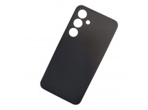 Чехол силиконовый Samsung S24 Silicone Cover без лого черный