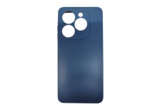 Чехол силиконовый Tecno Spark 20/20С Soft Touch New темно-синий