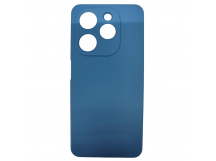 Чехол силиконовый Tecno Spark Go 2024/Pop 8 Silicone Cover Nano темно-синий