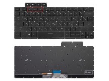 Клавиатура для Asus ROG Zephyrus G14 GA401IU черная c подсветкой (2020г)