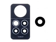 Стекло камеры для Xiaomi Redmi Note 12 Pro 4G (2209116AG) (комплект 2 шт.) Черный