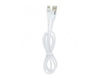 Кабель USB "WALKER" C580, 3.1А, Lightning, поддержка QC, белый