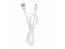 Кабель USB "WALKER" C565, 3.1А, Micro USB, поддержка QC, белый