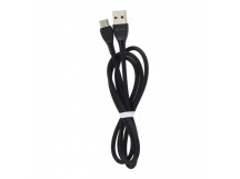 Кабель USB "WALKER" C565, 3.1А, Type-C, поддержка QC, черный