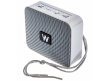 Колонка WALKER WSP-100, Bluetooth, 5Вт*1, стереопара TWS, серая