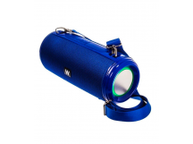 Колонка WALKER WSP-140, Bluetooth, 5Вт*2, подсветка, синяя