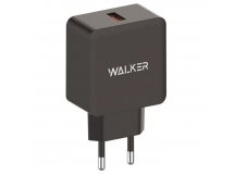 Сетевое З/У USB Walker WH-35 QC3.0 3.0A 1USB black [25.03.24], шт