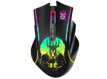 Мышь беспроводная DEFENDER Kronos GM-695 черный, игровая, 4кнопки,1600dpi,400мАч