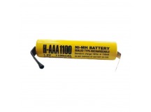 Аккумулятор H-AAA1100-T 1.2V, 1100 mAh Ni-Mh с выводами ET