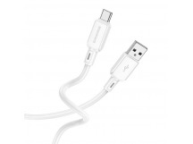 Кабель USB - TypeC BOROFONE BX94 Silicone (белый) 1м