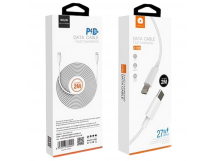 Кабель Type-C - Lightning (для iPhone) WUW X188 2метра PD 27W  Белый