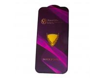 Защитное стекло Golden Armor OG для iPhone 14 Pro (черный) тех пак