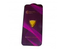 Защитное стекло Golden Armor OG для iPhone 14 Pro Max (черный) тех пак