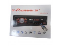 Автомагнитола DV-Pioneeir ok DEH-MP 518, bluetooth, пульт, 2usb, aux, fm