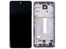 Дисплей для Samsung Galaxy A52/A52 5G/A52s 5G (A525F/A526B/A528B) модуль с рамкой Белый - OR (SP)