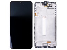 Дисплей для Samsung Galaxy A25 5G (A256E) модуль с рамкой Черный - OR (SP)