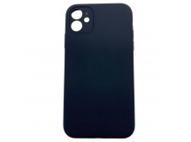 Чехол iPhone 11 Silicone Case (Full Camera/c Лого) №18 Черный