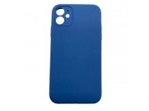 Чехол iPhone 11 Silicone Case (Full Camera/c Лого) №20 Синее Море 