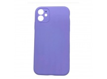 Чехол iPhone 11 Silicone Case (Full Camera/c Лого) №47 Элегантный Фиолетовый