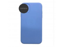 Чехол iPhone 15 Silicone Case (Full Camera/c Лого) №05 Сиреневый