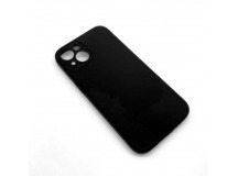 Чехол iPhone 15 Silicone Case (Full Camera/c Лого) №18 Черный