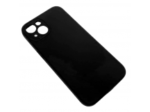 Чехол iPhone 15 Silicone Case (Full Camera/c Лого) №18 Черный