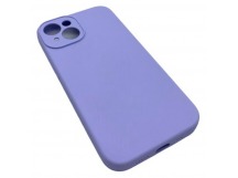 Чехол iPhone 15 Silicone Case (Full Camera/c Лого) №47 Элегантный Фиолетовый