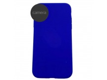 Чехол iPhone 15 Silicone Case (Full Camera/c Лого) №48 Сапфировый Синий