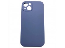 Чехол iPhone 15 Silicone Case (Full Camera/c Лого) №50 Лаванда