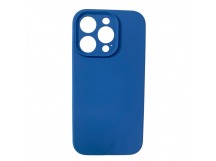 Чехол iPhone 15 Pro Max Silicone Case (Full Camera/c Лого) №20 Синее Море
