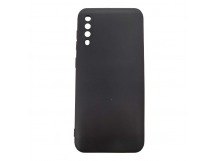 Чехол силиконовый Samsung A50 Soft Touch New черный
