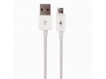 Кабель USB - micro USB Activ Clean Line (повр. уп) 100см 1,5A  (white) (231620)